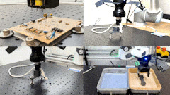 Teaser for SERL: A Software Suite for Sample-Efficient Robotic Reinforcement Learning